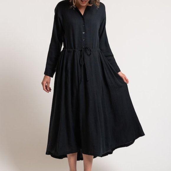 Black Crane Dress - Picture 1 of 4